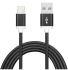 Astrotek USB Lightning Data Sync Charger - For iPhone 6s/Plus, iPad Air/Mini iPod - 2M, Black