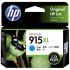 HP 3YM19AA 915XL High Yield Original Ink Cartridge - Cyan