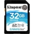 Kingston 32GB SDHC Canvas Go - UHS-I, U3  90MB/s Read, 45MB/s Write