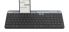 Logitech K580 Slim Multi-Device Wireless Keyboard - Graphite  Wireless Technology, Slim Design, Comfortable Typing, USB Receiver