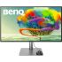 BenQ Designo PD3220U Monitor - Black/Grey  31.5", 4K UHD, Display P3, 3840x2160, IPS, 5ms, HDR, sRGB, HDCP2.2, HDMI, Display Port1.4, USB3.1, USB Type-C, VESA, Anti-Glare