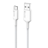 Alogic Elements Pro USB 2.0 USB-C to USB-A Cable 3A/ 480Mbps - 1m, White