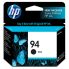 HP C8765WA #94 Ink Cartridge - Black - For HP Deskjet 460cb/6840/9800/9860/Officejet 6210 AIO/7410 AIO/Photosmart 7830/8450/Pro B8330/PSC1510 AIO/PSC1610 AIO Printers