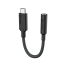 Alogic Elements Pro USB-C to 3.5mm Audio Adapter - 10cm - Black