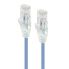 Alogic 1m Blue Ultra Slim Cat6 Network Cable UTP 28AWG - Series Alpha