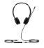 Yealink UH36-D Dual USB Wired Headset - Black/Silver  Simple and Flexible, Noise-cancelling, All-day-ease, Plug & Play, HD Voice/Wideband Speaker