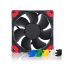 Noctua 80mm NF-A8 PWM Chromax Black Fan - 80x80x25mm, SSO2 Bearing, 2200rpm, 32.6CFM, 17.7dBA