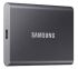 Samsung 2000GB (2TB) Portable SSD T7 Solid State Disk - Titan Gray  USB3.2, Type-C, R/W(Max) 1,050MB/s, Aluminium Case