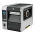 Zebra TT Printer ZT620; 6", 300 dpi, UK/AU/JP/EU Cords, Serial, USB, Gigabit Ethernet, Bluetooth 4.0, USB Host, Rewind, Color, ZPL