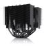 Noctua NH-D15S Chromax CPU Cooler - Black  Intel LGA2066/2011-0/2011-3/1200/1156/1155/1151/1150, AMD AM2/AM2+/AM3/AM3+/FM1/FM2/FM2+, 140mm Fan, 1500RPM, SSO2 Bearing, 