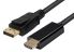 Comsol DisplayPort Male to HDMI Male 4K@60Hz Active Cable - 2M