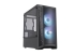 CoolerMaster Masterbox MB311L ARGB - NO PSU, Black  USB3.2(2), Expansion Slots(4), 120mm Fan, Steel, Mesh, Plastic, Tempered Glass, Micro ATX, Mini ITX