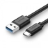 UGreen USB 3.0 to USB-C Cable - Black, 1m