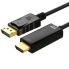 Astrotek DisplayPort DP Male to HDMI Male Cable 4K Resolution - 3M