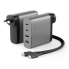Alogic Rapid Power 4 Port 100W Compact Wall Charger - USB-C + USB-A - with USB-C Charging Cable - Space Grey