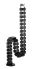 Brateck CC10-1-B Quad Entry Vertebrae Cable Management Spine Material.Steel, ABS Dimensions 1300x67x35mm - Black