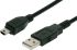 Comsol 2m USB 2.0 cable type A male to Mini B male - 480Mbps