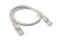 8WARE CAT6A UTP Ethernet Cable Snagless - 25cm, Grey