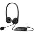 HP Stereo USB Headset G2 - Black