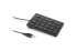 Kensington Wired USB-A Numeric Keypad (K79820WW)21-key, scissor keys, USB-A wired, 4 shortcut keys, Num Lock indicator, anti-slip feet, Windows/macOS/Chrome OS