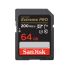 SanDisk 64GB Extreme PRO SDHC And SDXC UHS-I Card SDSDXXU-064G-GN4IN Up to 200MB/s Read, Up to 90MB/s Write