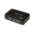 Startech 2 Port USB KVM Switch Kit with Audio and Cables - Black