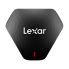 Lexar Professional Multi-Card 3-in-1 SD, MicroSD and CF Card Reader, USB-A, Data Transfer Speed: Up to 312 MB/s - LRW500URB