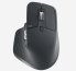 Logitech MX Master 3S Performance Wireless Mouse - Graphite  1000DPI, Darkfield High Precision Sensor, Thumb Wheel, Gesture Button, Advanced 2.4GHz wireless technology