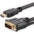 Startech 1.83 m DVI/HDMI Video Cable for Video Device, LCD TV, Projector, TV, DVD Player, HDTV Set-top Boxes, Plasma, HDTV, Set-top Box, Monitor - First End; 1 x 19-pin DVI-D Digital Video - Male 