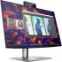 HP Z24m G3 24" QHD IPS Conferencing Display Monitor 24" QHD IPS, 16:9, 2560x1440, WEBCAM, SPEAKERS, USB-C (100W PD), DP+HDMI, RJ45, Tilt, Swivel, Pivot, Height, USB