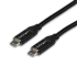Startech 2m 6 ft USB C to USB C Cable w/ 5A PD - M/M - USB 2.0 - USB-IF Certified - USB Type C Cable - USB C Charging Cable - USB C PD Cable - Power your USB Type-C devices - 2m USB C to USB C Cable - 2 m