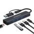 Simplecom CHN436 USB-C and USB-A to 4-Port USB HUB with Gigabit Ethernet Adapter