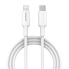 PISEN Lightning to USB-C PD Fast Charging Cable (1.2M) - (6902957032339), Ultimate Durability, Proven to Withstand Over 12K Bends,Fast Charge and Sync
