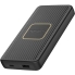 Otterbox Fast Charge 10000 mAh Qi Wireless Charging Power Bank - Black - Dual Ports (USB-C 18W & USB-A 18W), 10W QI Wireless, 15cm USB-A to USB-C Cable