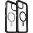 Otterbox Defender XT MagSafe Apple iPhone 15 Pro Max (6.7") Case Dark Side (Clear / Black) - (77-93313), DROP+ 5X Military Standard, Multi-Layer