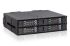 Icydock MB699VP-B V3 ToughArmor 4 Bay 2.5" U.2/U.3 NVMe SSD PCIe 4.0 Mobile Rack Enclosure for External 5.25" Drive Bay (4 x OCuLink SFF-8612 4i)