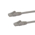 Startech .com 15m CAT6 Ethernet Cable - Grey CAT 6 Gigabit Ethernet Wire -650MHz 100W PoE RJ45 UTP Network/Patch Cord Snagless w/Strain Relief Fluke Tested/Wiring is UL Certified/TIA