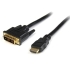 Startech 0.5m High Speed HDMI Cable to DVI Digital Video Monitor - M/M