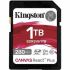 Kingston 1TB Canvas React Plus SDXC UHS-II 280R/150W U3 V60 for Full HD/4K