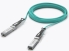 Ubiquiti UACC-AOC-SFP10-5M fibre optic cable SFP+ Aqua colour, SFP+ to SFP+, 10 Gbps, 5m, Aqua