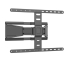 Brateck LPA79-464 Ultra-Slim Full-Motion TV Wall Mount for most 43"-90" TVs (Black) (LS)