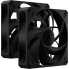 Corsair RS140 MAX Computer case Fan 14 cm Black 2 pc(s), 140 mm, 1600 RPM, 31 dB, PWM, 4-pin, Dual pack