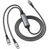 Comsol 2M Dual Charge Cable 100W - USB-C to 2 x USB-C 