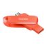 SanDisk 64GB Phone Dual Drive USB3.2 Type C + A - Nasturium Orange