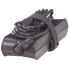 Dell 90W AC power adapter/inverter Indoor Black, 90 Watt AC adapter for DELL laptops, 2m cable - UK/Ireland
