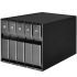 SilverStone SST-FS305-12G, 3x5.25" Device Bay to 5x3.5" SAS*/SATA 6Gb/s, Hot Swappable, Black