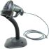 Zebra LS2208 Black with Stand USB Kit: LS2208-SR20007R Scanner, CBA-U01-S07ZAR USB Cable, 20-61019-02R Stand