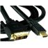 Generic HDMI Male to DVI-D Male Adaptor Cable 3m