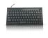 Rock Mini keyboard black PS/2 & USB combo
