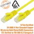 Comsol CAT 6 Network Patch Cable - RJ45-RJ45 - 1.0m, Yellow